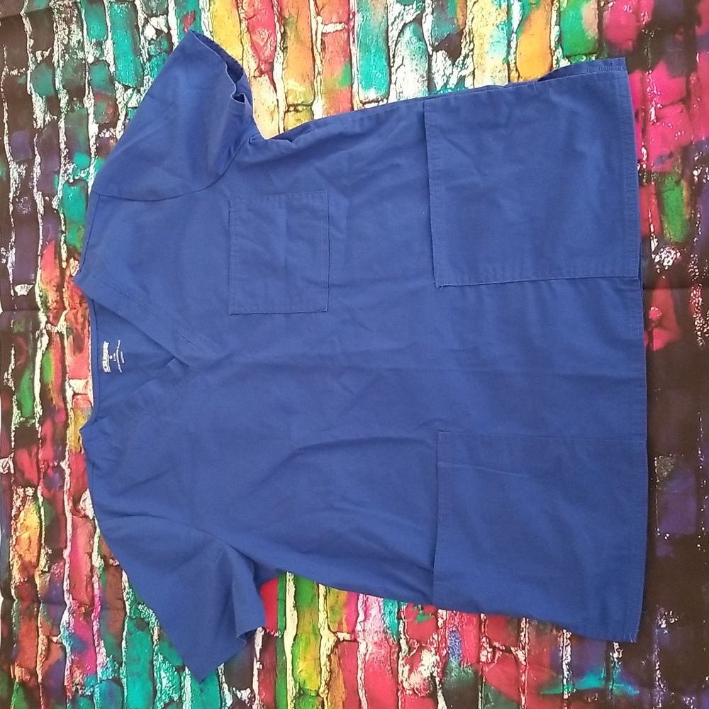 Scrubstar - Unisex, Scrub top, Small, Royal Blue